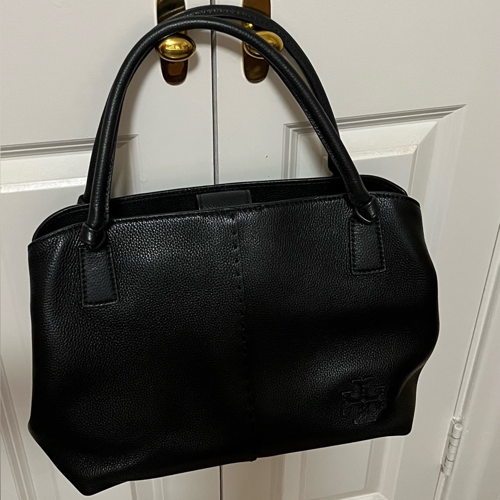 Black Tory Burch McGraw Satchel Great Condition